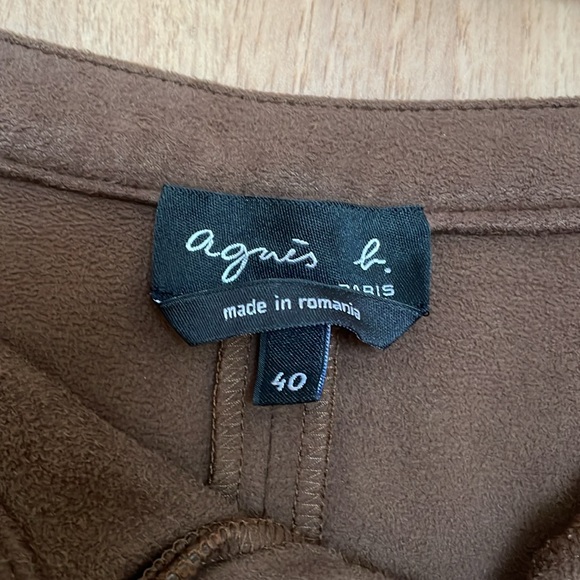 Agnes B - Brown pants - size 40/usa 8 - Picture 6 of 8